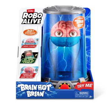 Robo Alive by ZURU Brain Rot Brian Gehirn mit Licht & Sound