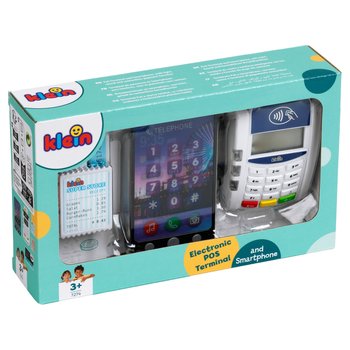 Klein Electronic POS Terminal and Smartphone