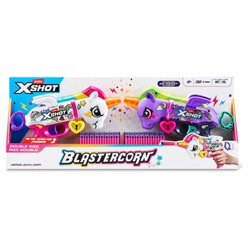ZURU XSHOT Blastercorn 2er Set weiß lila