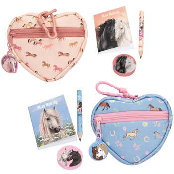Miss Melody Herztasche mit Schreibset sortiert