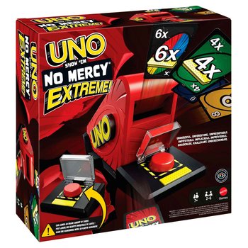 UNO Show 'em No Mercy Extreme Kartenspiel mit Kartenwerfer