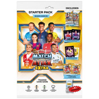 Topps Match Attax Extra 2025/26 Voetbalkaarten Champions League Starter Pack assorti