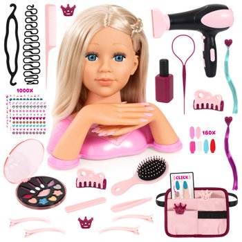 Charlene Magic Nails Hair Styling Head