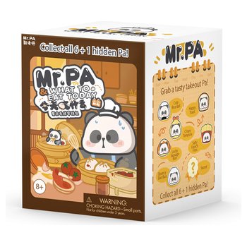 Mr.  Pa What to Eat Today Plush Coin Purse Blind Box Assortment