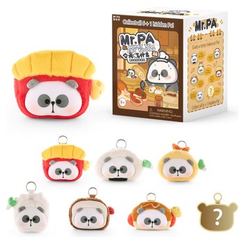 Mr. Pa What to Eat Today Series Geldbörse Blind Box sortiert