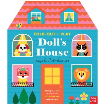 Fold Out and Play Doll's House 3D Board Book by Ingela P Arrhenius
