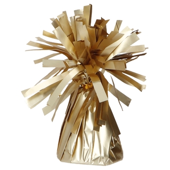 Ballongewicht in matter Folie champagnergold 170 g