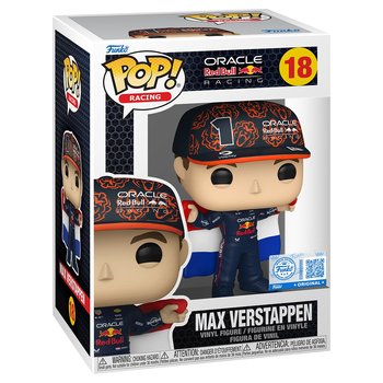 Funko POP! Figur 18 Oracle Red Bull Racing Max Verstappen mit Flagge
