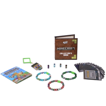 Sticki Rolls Minecraft Super Pack Collectors Book and Wristband Set with 200 Stickers