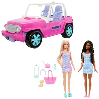Barbie Traumland Jeep mit 2 Puppen Set