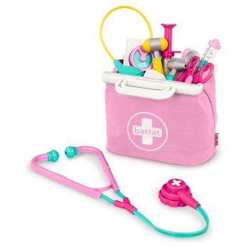 Battat Mini Medic Doctor Bag Toy Kit Pink