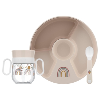Mepal Babygeschirr Mio Sunshine & RainbowSet 3-tlg.