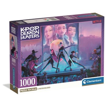 Clementoni Netflix K-Pop Demon Hunters Jigsaw Puzzle 1000 Pieces