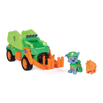 PAW Patrol: The Dino Movie Vehicle Rocky Dino Rescue Recycler