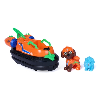 PAW Patrol: The Dino Movie Vehicle Zuma Dino Rescue Hovercraft