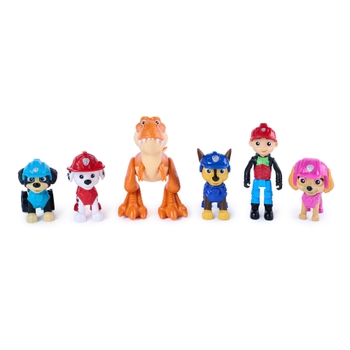 PAW Patrol: The Dino Movie Figures Dino Adventure 6 Pack