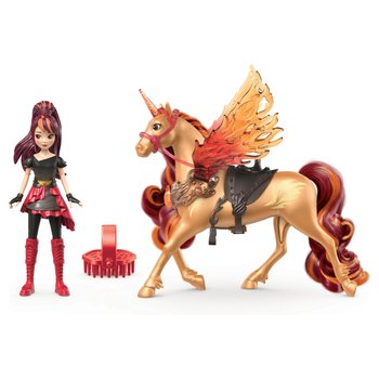 Unicorn Academy Wing Magic Doll Valentina & Cinder Set