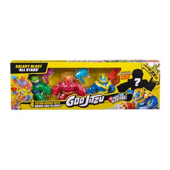 Goo Jit Zu Galaxy Blast All Stars 4 Pack
