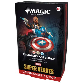 Magic: The Gathering (MTG): Marvel Super Heroes Avengers Assemble Commander Deck