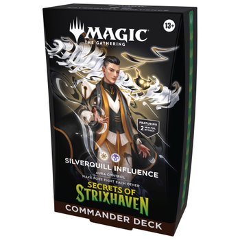 Magic: The Gathering (MTG): Secrets of Strixhaven Silverquill Influence Commander Deck
