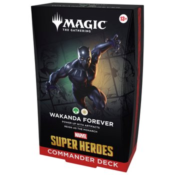 Magic: The Gathering (MTG): Marvel Super Heroes Wakanda Forever Commander Deck
