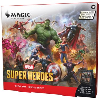 Magic: The Gathering (MTG): Marvel Super Heroes Scene Box Assortment