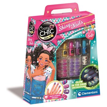 Clementoni - Coffret Faux Ongles Phosphorescents