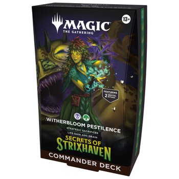 Magic: The Gathering (MTG): Secrets of Strixhaven Witherbloom Pestilence Commander Deck
