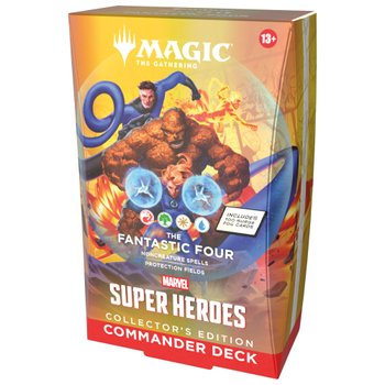 Magic: The Gathering (MTG): Marvel The Fantastic Four Collector's Edition Commander Deck