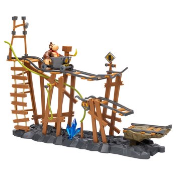 Nintendo Super Mario Donkey Kong Mine Cart Adventure Playset