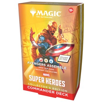 Magic: The Gathering (MTG): Marvel Super Heroes Avengers Assemble Collector's Edition Commander D