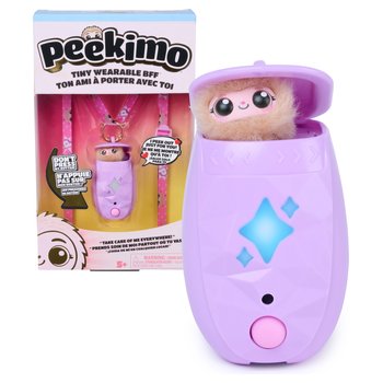 Peekimo Lulu Interaktives Haustier im Anhänger lila