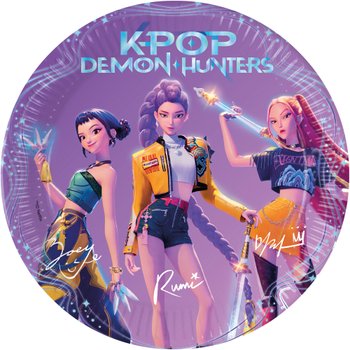 KPop Demon Hunters Papierteller 8 Stück