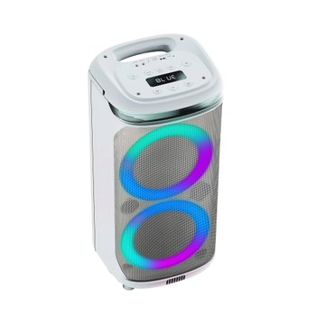 PopSing Karaoke Box mit Licht weiß