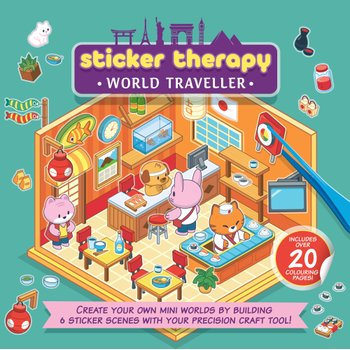 Sticker Therapy: World Traveller Sticker Book