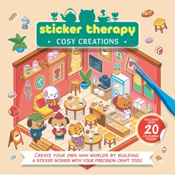 Sticker Therapy: Cosy Creations Sticker Book