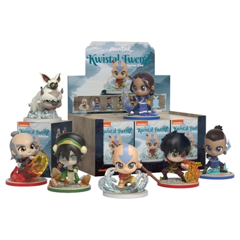 Mighty Jaxx Kwistal Fwenz Avatar The Last Airbender Figuren Serie 1 sortiert