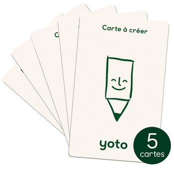 Yoot - Coffret 5 Cartes à Créer