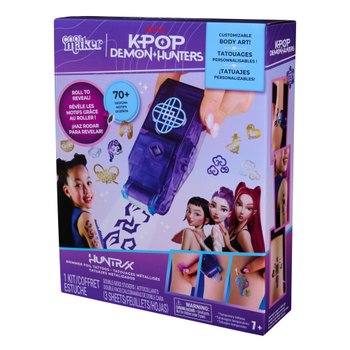 Cool Maker KPop Demon Hunters Shimmer Foil Tattoo Studio Set