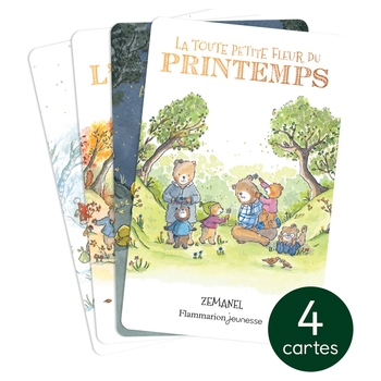 Yoto - Coffret Cartes Les 4 Saisons de la Famille Ours