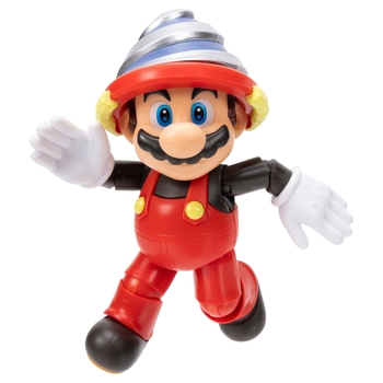 Nintendo Super Mario Action Figure Drill Mario 10cm