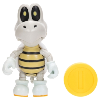 Nintendo Super Mario Figure Dry Bones with Coin 10cm