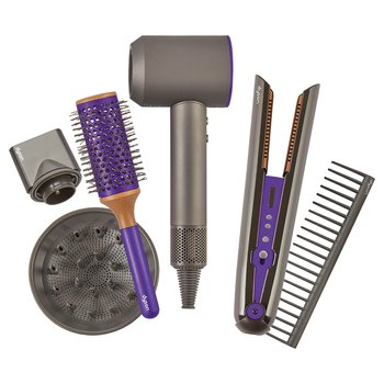 Dyson Supersonic Corrale Deluxe Hair Styling Set Purple