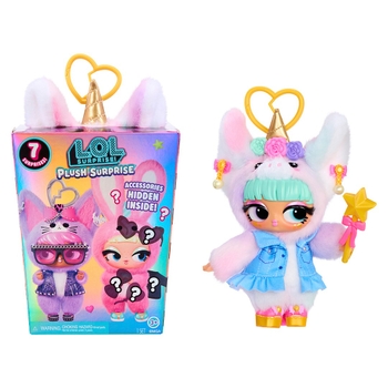 L.O.L. Surprise! - Peluche Plush Surprise - Modèle Aléatoire