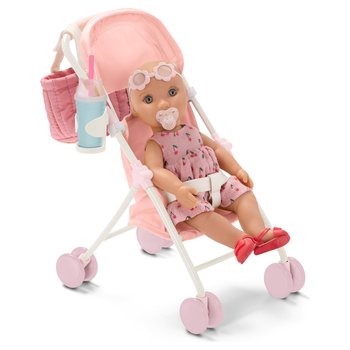 Our Generation Baby Sister Doll Stroller Playset