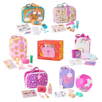 Our Generation Mini Koffer mit Accessories sortiert