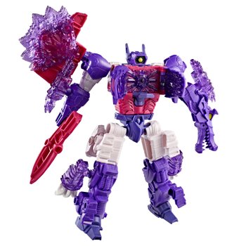 Transformers CYBERWORLD Action Figure Energon Surge Shockwave Ultimate Cyber Changers