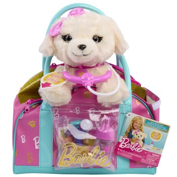 Barbie Puppy Pet Tierarzt-Set mit interaktivem Kuscheltier