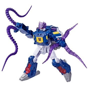 Transformers CYBERWORLD Action Figure Energon Surge Soundwave Deep Sea Explorer