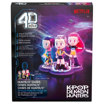 4D Build KPop Demon Hunters Modellbausatz HUNTR/X Chibi